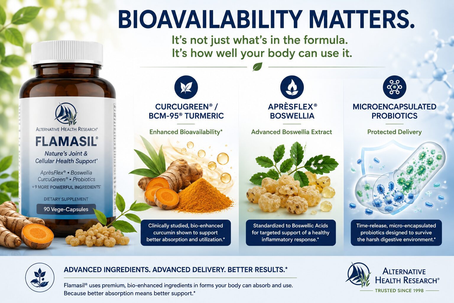 Flamasil® for Healthy Inflammatory Response & Cellular Support - Image 4